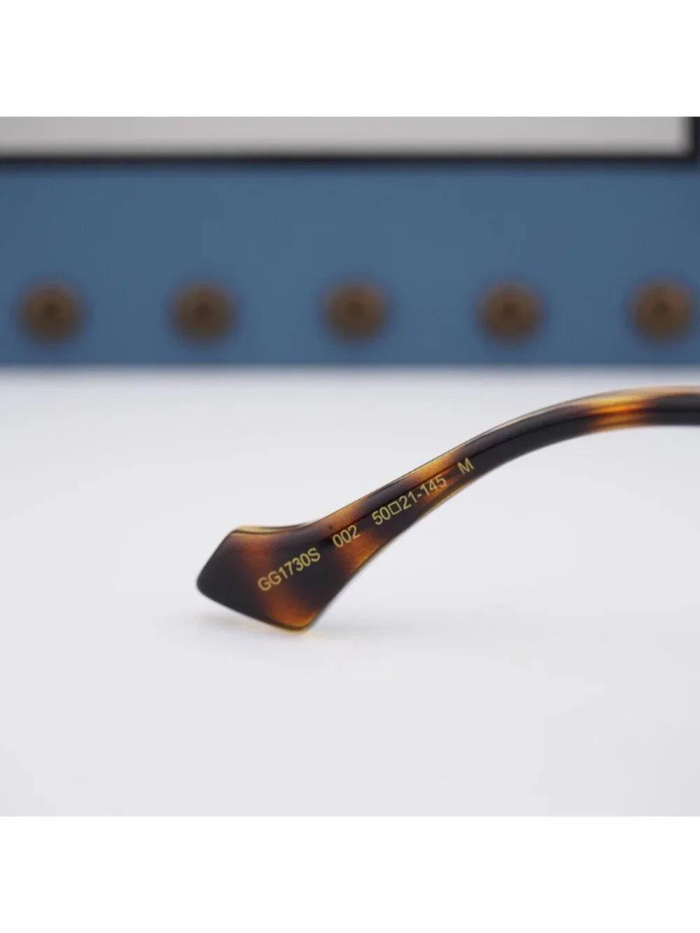 Gucci GG1730S 002 Square Unisex Sunglasses - Havana / Brown